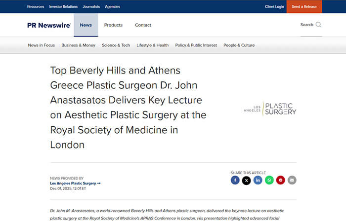 Screenshot of the articled titled 